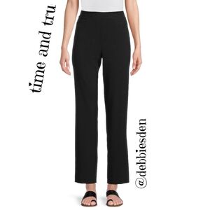 Time and Tru relaxed fit black dress pants size XXL (20)